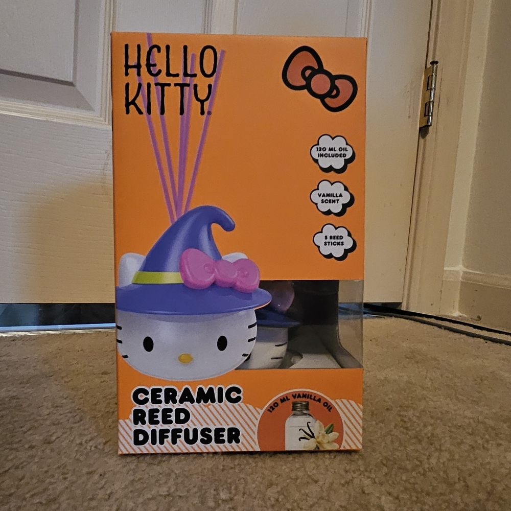 Hello kitty witch hello kitty diffuser hello kitty halloween